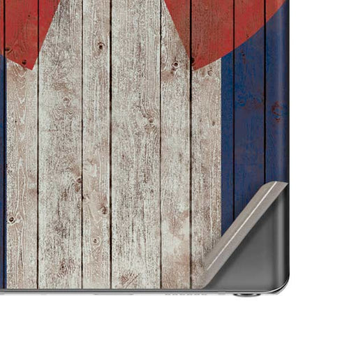 Colorado Flag Dark Wood Galaxy Note20 5G Skin