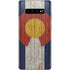 Colorado Flag Dark Wood Galaxy S10 Plus Skin