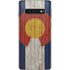 Colorado Flag Dark Wood Galaxy S10 Skin