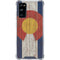 Colorado Flag Dark Wood Galaxy S20 FE Clear Case