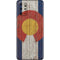 Colorado Flag Dark Wood Galaxy S20 Plus Skin