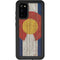 Colorado Flag Dark Wood Galaxy S20 Waterproof Case