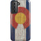 Colorado Flag Dark Wood Galaxy S21 5G Pro Case