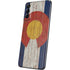 Colorado Flag Dark Wood Galaxy S21 5G Skin