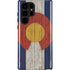 Colorado Flag Dark Wood Galaxy S22 Ultra Pro Case