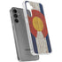 Colorado Flag Dark Wood Galaxy S24 Plus Clear Case