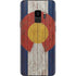 Colorado Flag Dark Wood Galaxy S9 Skin