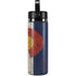 Colorado Flag Dark Wood Hydro Flask 20oz Wide Mouth Skin