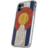 Colorado Flag Dark Wood iPhone 11 Clear Case
