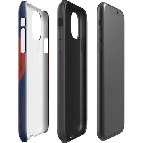 Colorado Flag Dark Wood iPhone 11 Pro Max Impact Case