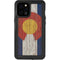 Colorado Flag Dark Wood iPhone 12 Pro Max Waterproof Case