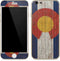 Colorado Flag Dark Wood iPhone 6/6s Skin