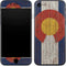 Colorado Flag Dark Wood iPhone 7 Skin