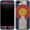 Colorado Flag Dark Wood iPhone 8 Plus Skin