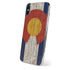Colorado Flag Dark Wood iPhone XS Max Skin