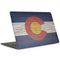 Colorado Flag Dark Wood Apple MacBook Pro 15-inch Skin