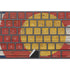 Colorado Flag Dark Wood Magic Keyboard with Numeric Keypad Skin