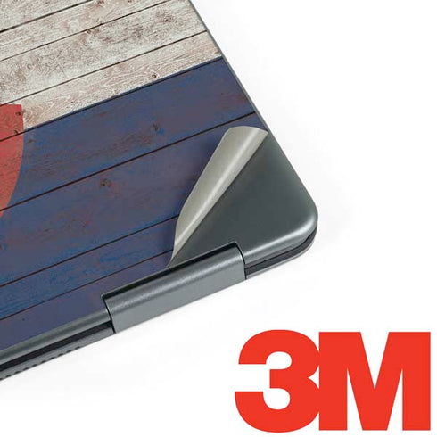 Colorado Flag Dark Wood Notebook 9 Pro 13in (2017) Skin