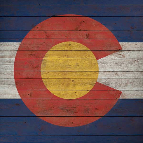 Colorado Flag Dark Wood Notebook 9 Pro 13in (2017) Skin