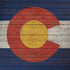 Colorado Flag Dark Wood Notebook 9 Pro 13in (2017) Skin