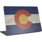 Colorado Flag Dark Wood Surface Laptop 4 15in Skin