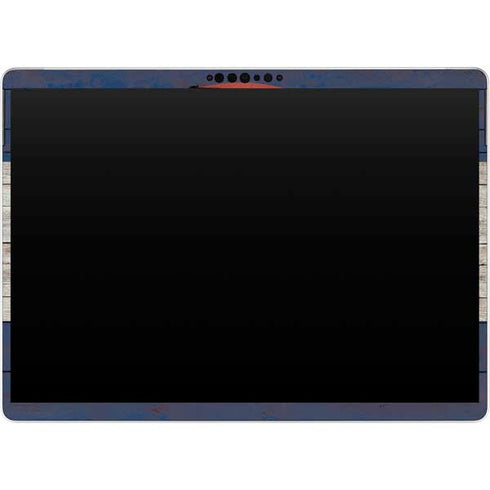 Colorado Flag Dark Wood Surface Pro 8 Skin