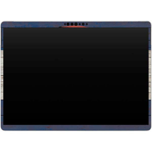 Colorado Flag Dark Wood Surface Pro 9 Skin