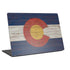Colorado Flag Dark Wood Universal Laptop 14in (11.4 x 8.2in) Skin