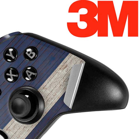 Colorado Flag Dark Wood Xbox One Elite Controller Skin