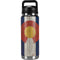 Colorado Flag Dark Wood YETI Rambler 26oz Bottle Skin