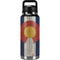 Colorado Flag Dark Wood YETI Rambler 36oz Bottle Skin