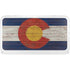 Colorado Flag Dark Wood YETI Tundra 65 Hard Cooler Skin