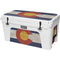 Colorado Flag Dark Wood YETI Tundra 75 Hard Cooler Skin