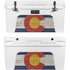 Colorado Flag Dark Wood YETI Tundra 75 Hard Cooler Skin