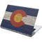 Colorado Flag Dark Wood Yoga 910 2-in-1 14in Touch-Screen Skin