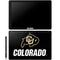 University of Colorado CU Logo on Black Galaxy Book 12in Skin