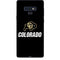 University of Colorado CU Logo on Black Galaxy Note 9 Skin