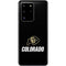 University of Colorado CU Logo on Black Galaxy S20 Ultra 5G Skin