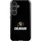 University of Colorado CU Logo on Black Galaxy S24 Impact Case
