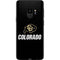 University of Colorado CU Logo on Black Galaxy S9 Skin