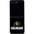University of Colorado CU Logo on Black Galaxy Z Flip5 5G Skin