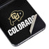 University of Colorado CU Logo on Black Galaxy Z Flip5 5G Skin