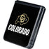 University of Colorado CU Logo on Black Galaxy Z Flip5 5G Skin