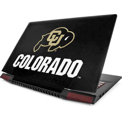 University of Colorado CU Logo on Black Lenovo IdeaPad Skin
