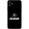 University of Colorado CU Logo on Black iPhone 11 Skin