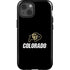 University of Colorado CU Logo on Black iPhone 15 Impact Case