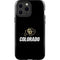 University of Colorado CU Logo on Black iPhone 15 Pro Max Impact Case
