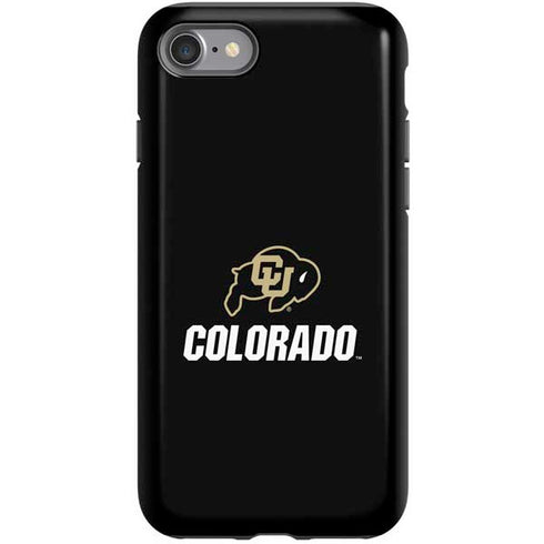 University of Colorado CU Logo on Black iPhone SE (2nd & 3rd Gen) Pro Case