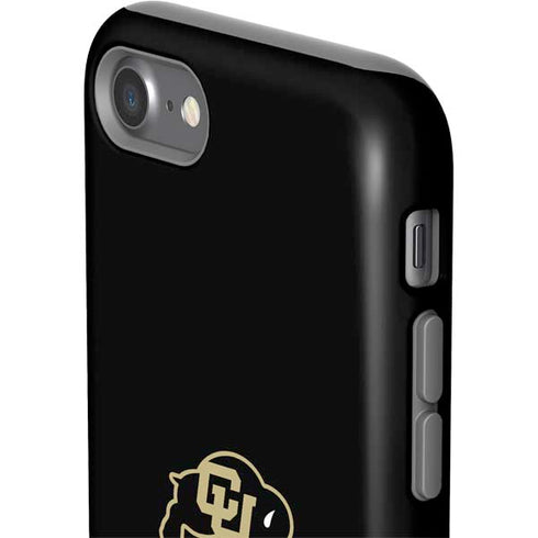 University of Colorado CU Logo on Black iPhone SE (2nd & 3rd Gen) Pro Case
