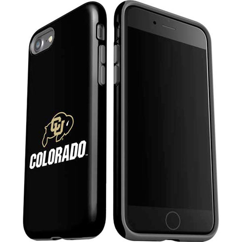 University of Colorado CU Logo on Black iPhone SE (2nd & 3rd Gen) Pro Case